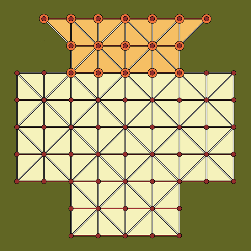 Plateau du Grand Jeu d'Assaut — vide